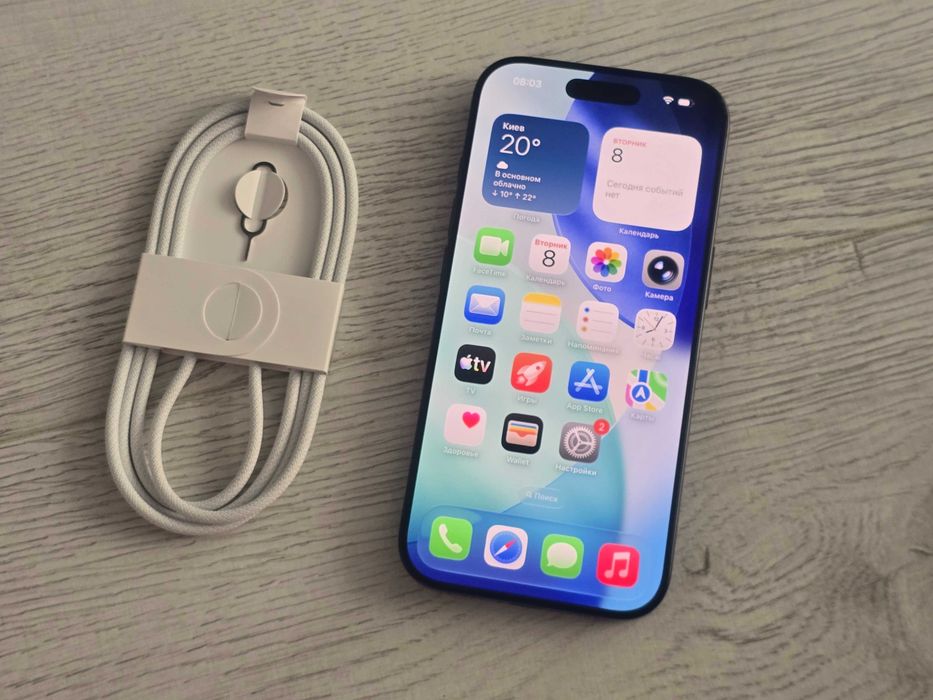 Apple iPhone 16 Pro 512Gb , стан нового , аккум 1 цикл,  eSim, Verizon Locked