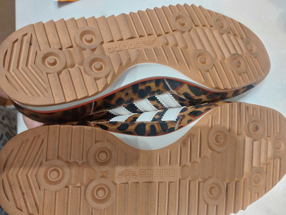 Adidas Sl72 leopard 36 2/3 print novas