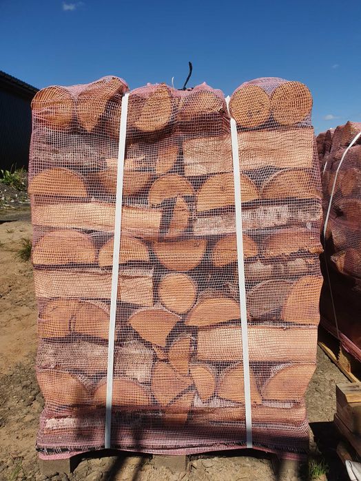 Drewno kominkowe opałowe Dąb, Buk, Brzoza, Sosna paleta