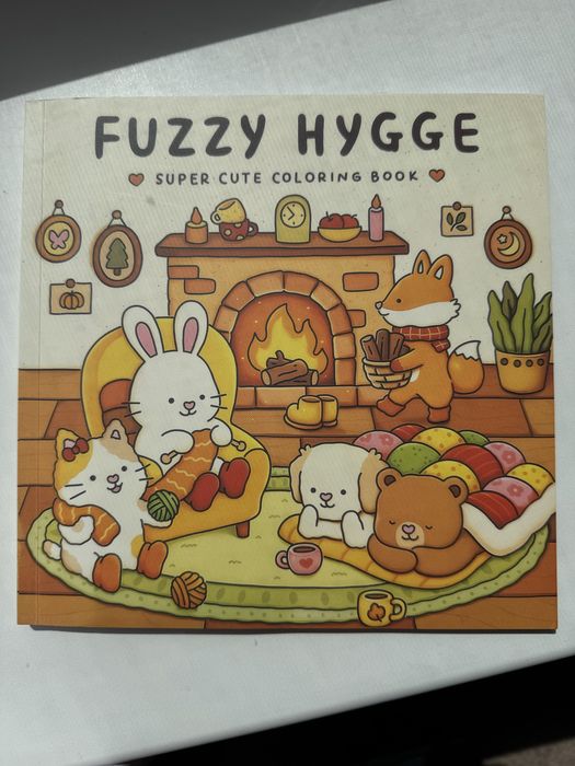 Розмальовка Fuzzy Hygge для дорослих та дітей, 40 аркушів: 265 грн ...