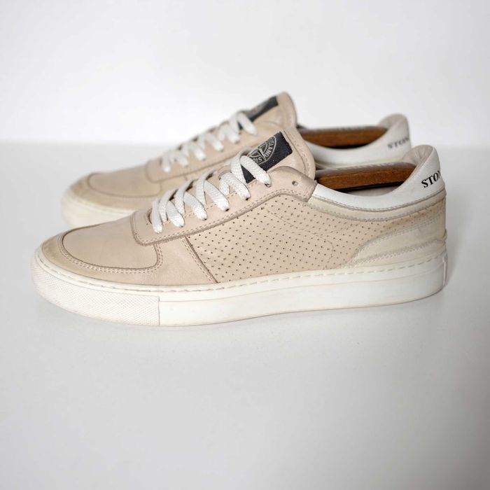 Кросівки Stone Island Printed Leather Sneakers 41,5розм стан дуже гарний