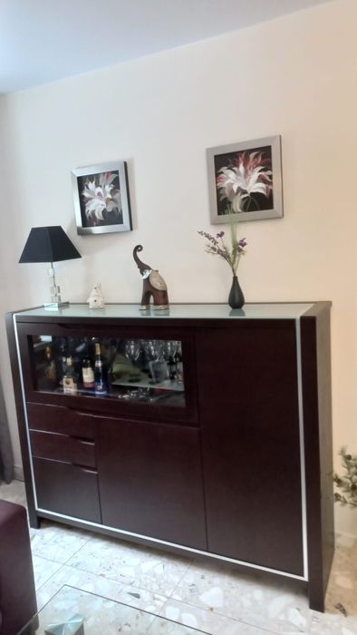 Komoda witryna szklana