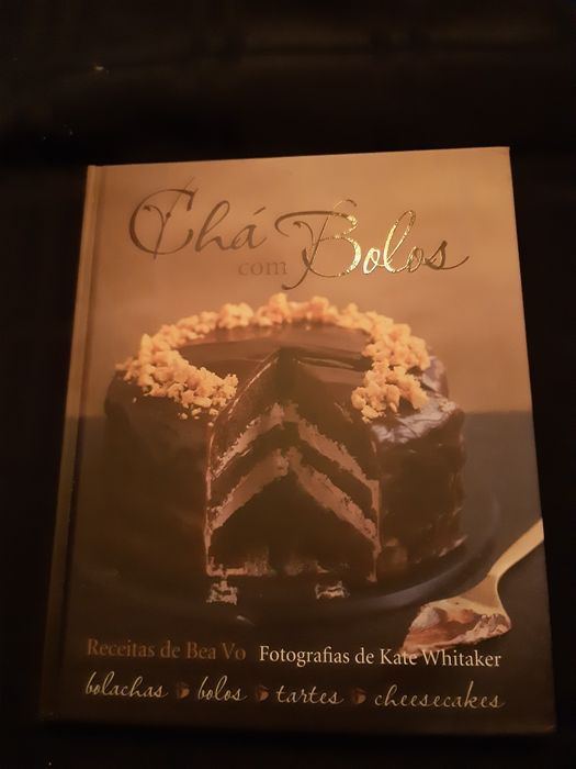 Livro de bolos e chá