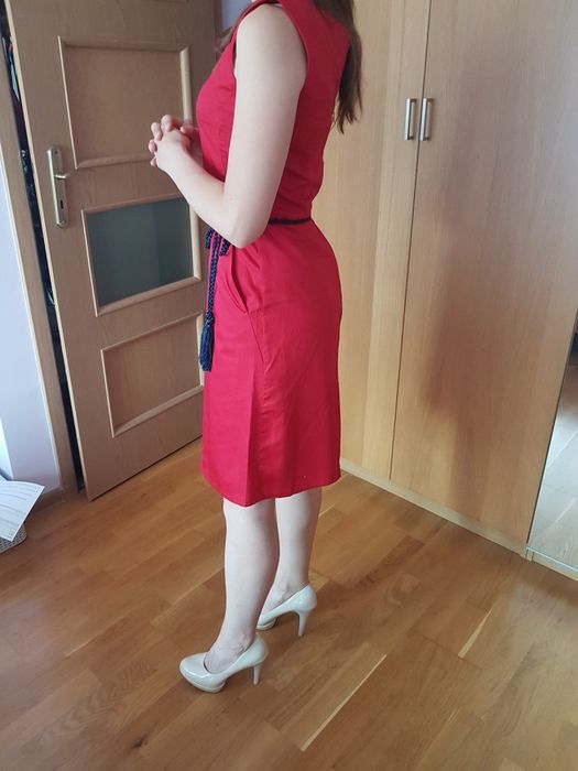 Czerwona sukienka r. 34 TATUUM taturia