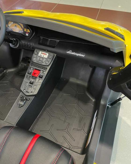 Ogromne autko LAMBORGHINI SV A8803 żółty dla dzieci