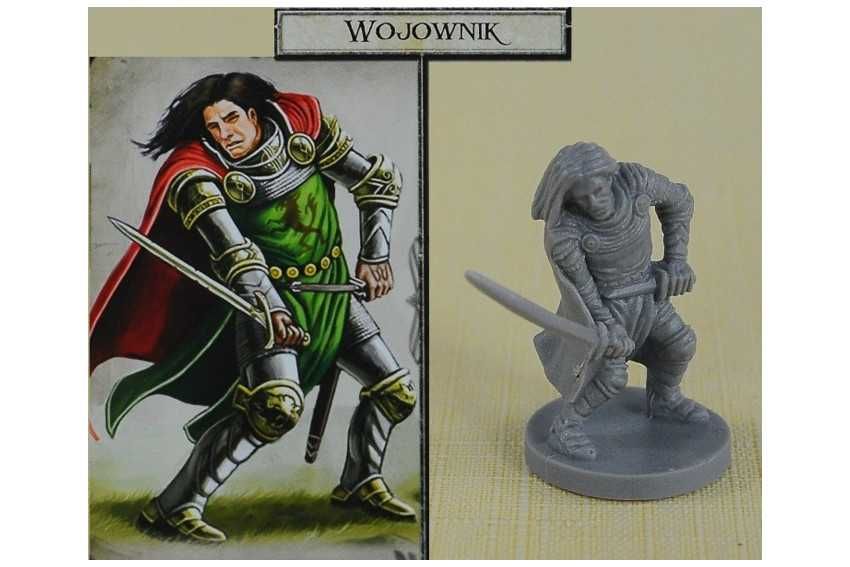 TALISMAN Magia i Miecz: WOJOWNIK oryginalna figurka