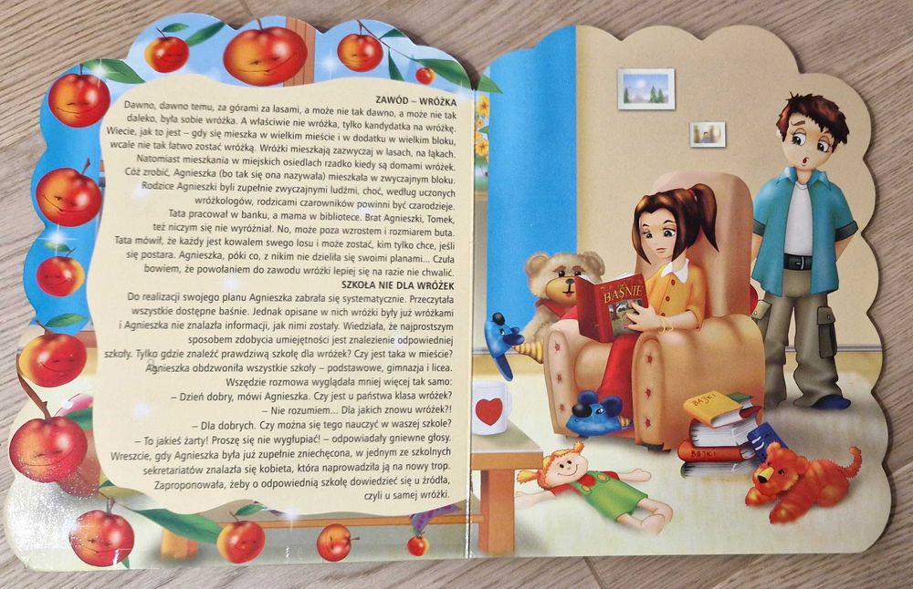 Książka dla dzieci Mała wróżka