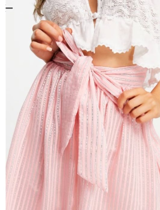 Ніжно рожева спідниця asos.