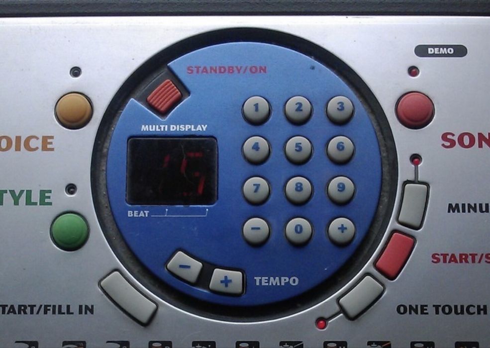 Синтезатор Yamaha PSR-125;PSR-175;PSR-275 для навчання та гри