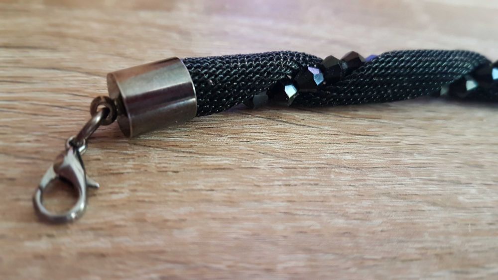 Czarna bransoletka Bijou Brigitte