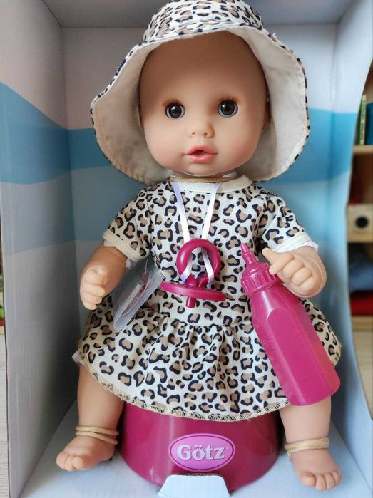 Пупс Gotz Sleep Aquini Cats Готц, 33 см (ходит на горш., закр. глазки)