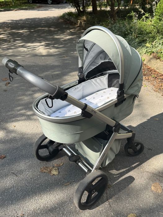 Коляска Anex L/Type, комплект 2в1 — міцна та зручна.