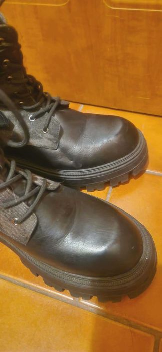 Botki/Workery Rock Tikero czarne