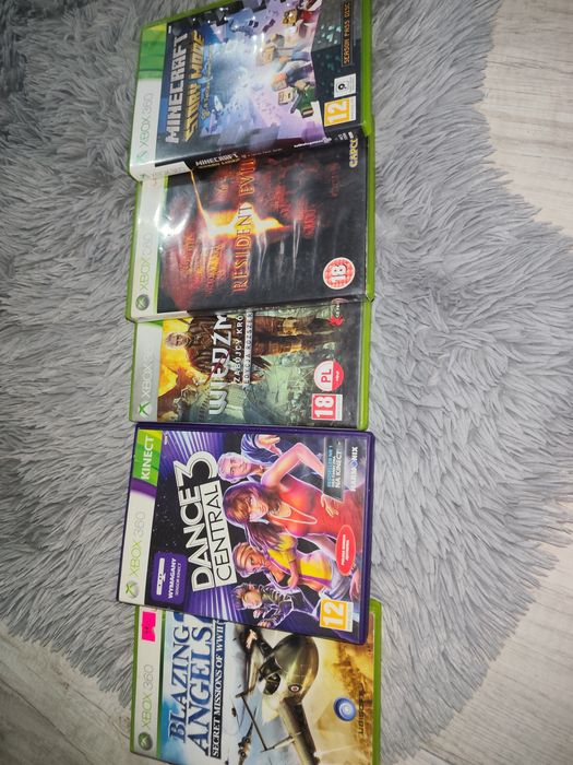 Sprzedam zestaw Xbox 360 + Kinect + 9 gier – wszystko sprawne!