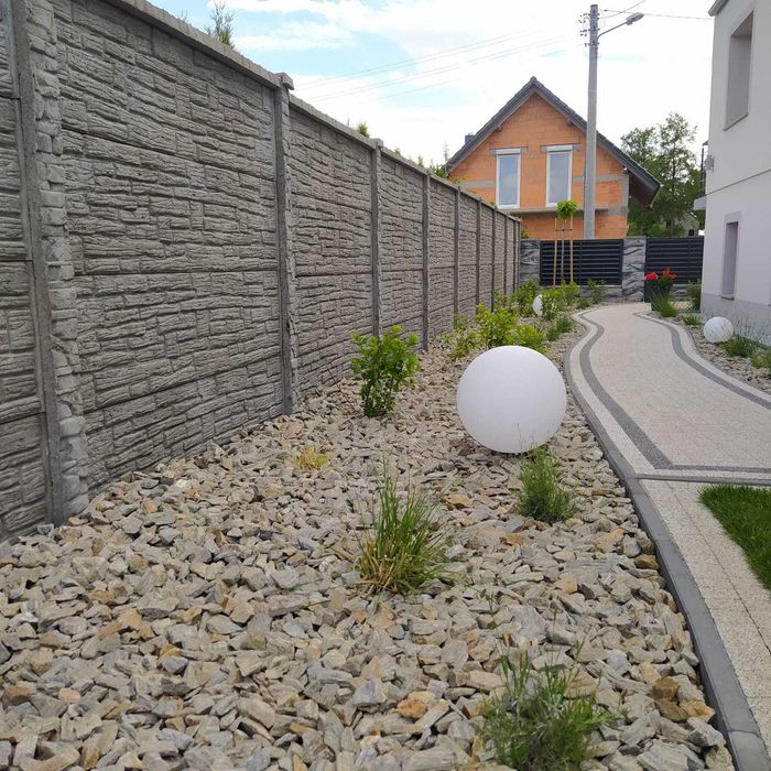 Nowoczesne ogrodzenie betonowe różne wzory RATY, DARMOWA WYCENA