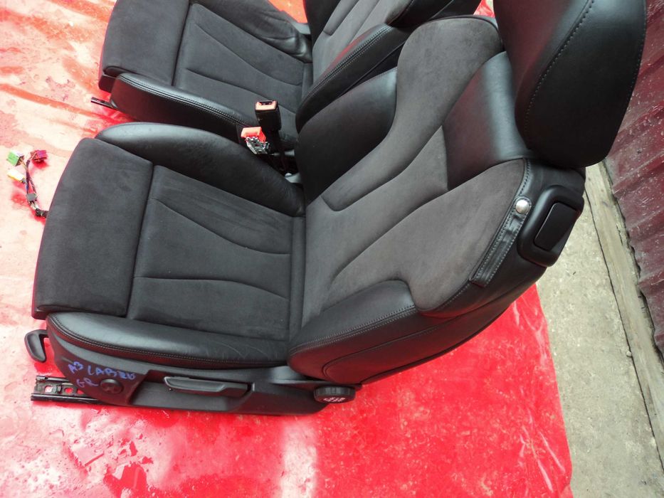 Ауді А3 S-Line кабріо шкіра алькантара  відкідні 2108 сидіння мерседес