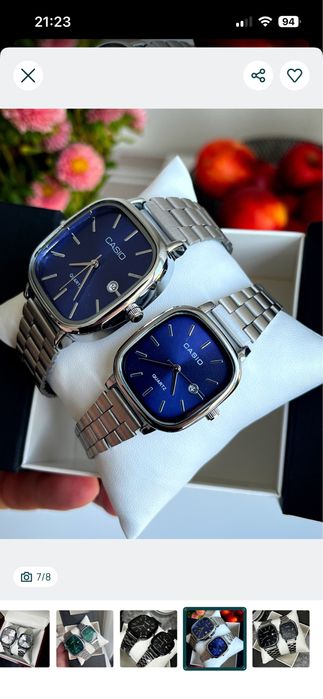 Casio парні годинники вінтажні парные касио часы наручні аксесуари для пари