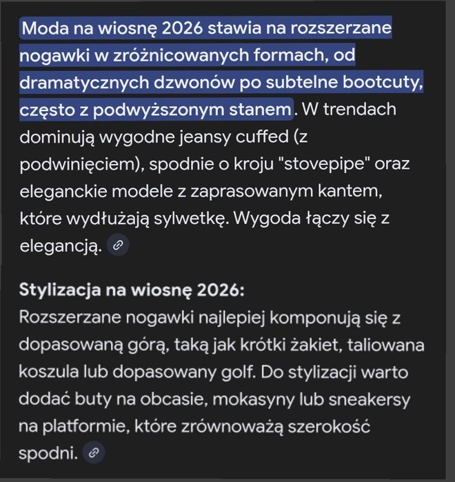 Spodnie jeans, jeansowe, vintage, dzwony, M (38)