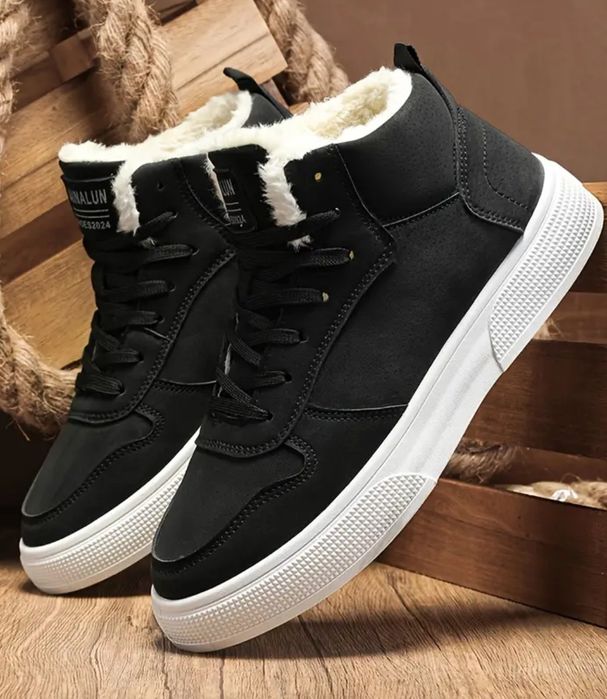 Підліткові чоловічі зимові кеди кросівки 27,3 см