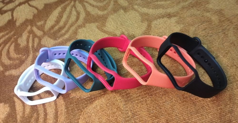 Елегантний спортивний ремінець для годинника, підходить для Redmi Band 2 та Xiaomi Band 8 Active,