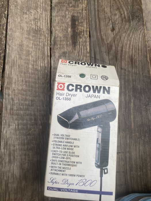 Фен hair dryer ol-1350 япония super dryer 1800