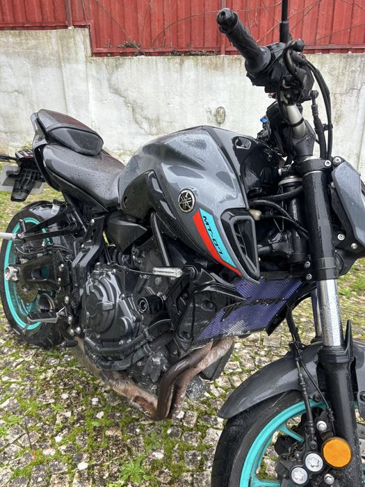 Vendo mota Yamaha MT07
