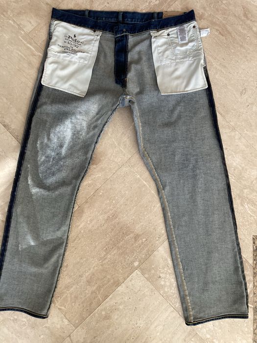 Męskie spodnie jeansy Ralph Lauren  W40 L 32