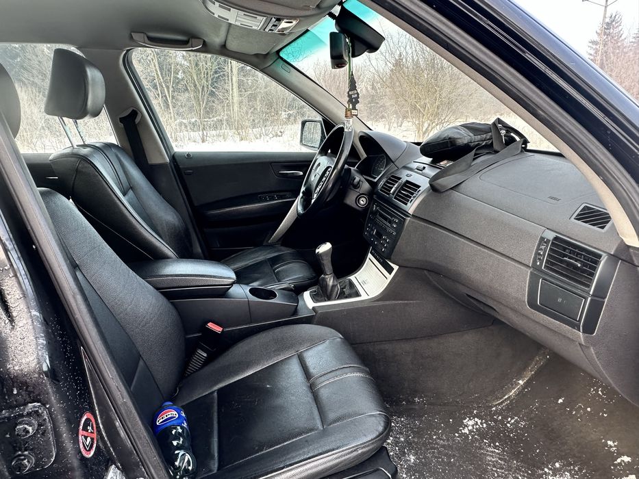 BMW x3 2.0d 150KM Skóry, radio cd , Klikatyzacja, komputer