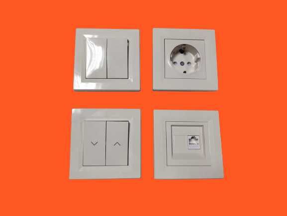 Lote único Asfora Marfim Quantidade: 330 Peças