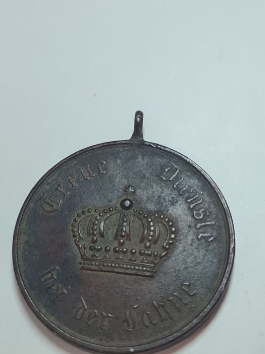 Medal z końca 19 wieku