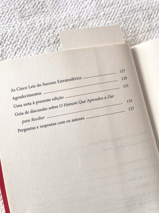 Livro O homem que aprendeu a dar para receber