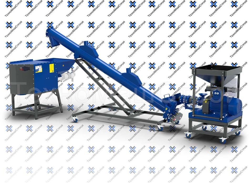 Лінія переробки сої 300кг за годину