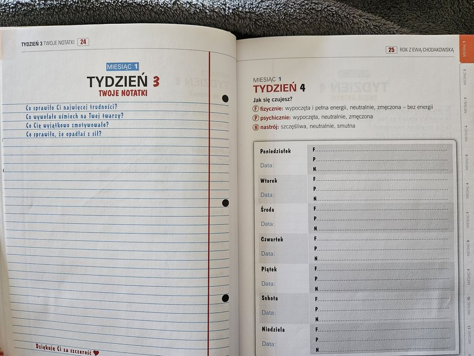 Rok z Ewą Chodakowską Twój dziennik fitness