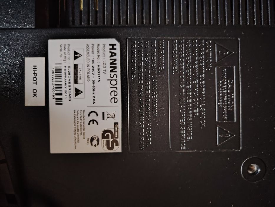 TV HDMI Hannspree 82 centímetros