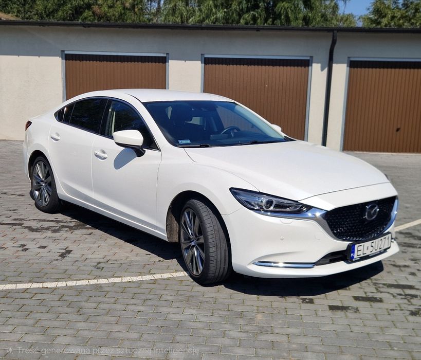 Mazda 6 do ślubu | Białe auto na wesele | Wynajem limuzyny