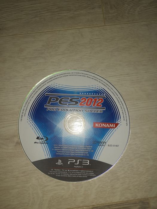 PES2012 na ps3 beż pudełka