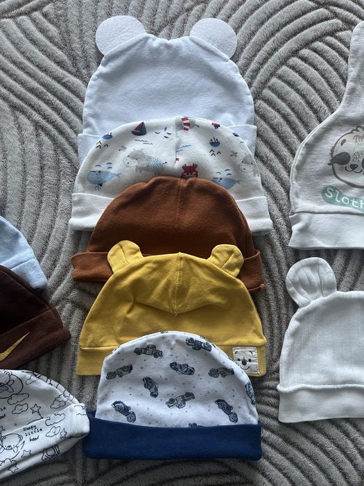 Шапочки для новонароджених