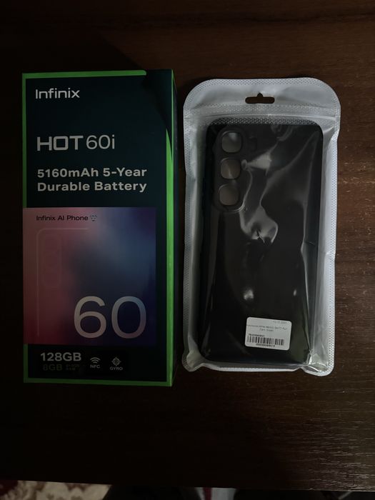 Продам НОВИЙ ТЕЛЕФОН !Infinix 60i 128 gb(ігровий)