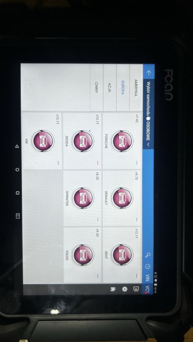 Tester diagnostyczny, Fcar F7S Ultra