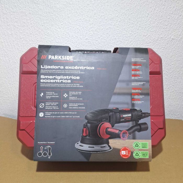 Lixadora Excêntrica Parkside Performance [ Nova ]
