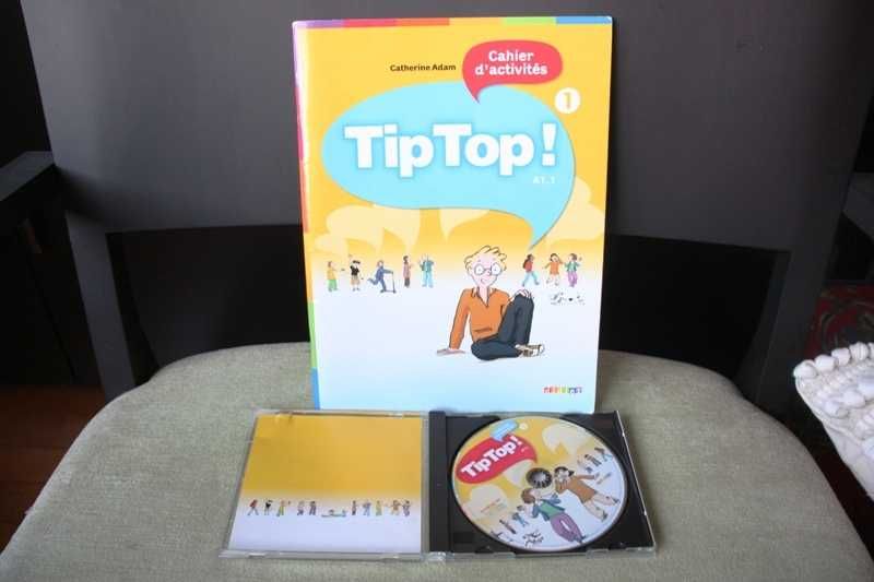 Livro de Francês inicial TIP TOP A1.1 DIDIER NOVO