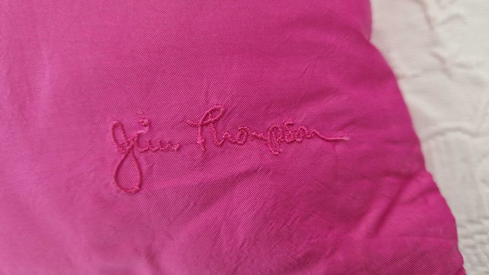 Conjunto 2 almofadas rosa fuschia, com fecho