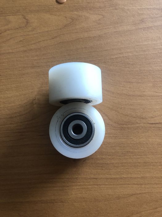 Rolka podwojnie łozyskowana fi 55 otwor fi10