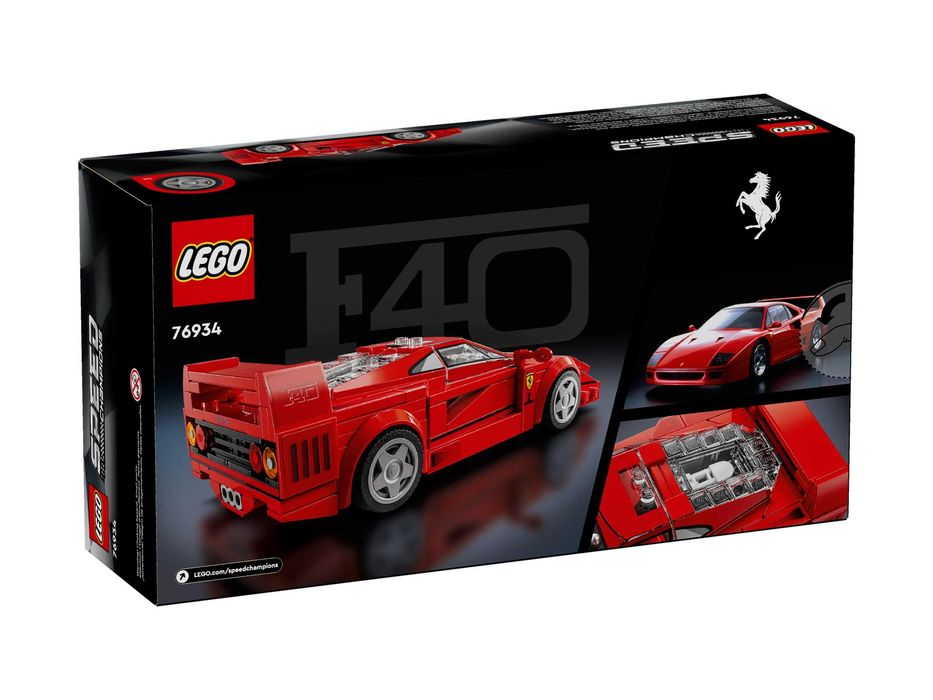 Іграшка LEGO 76934 Суперкар Speed ​​​​Champions Ferrari F40