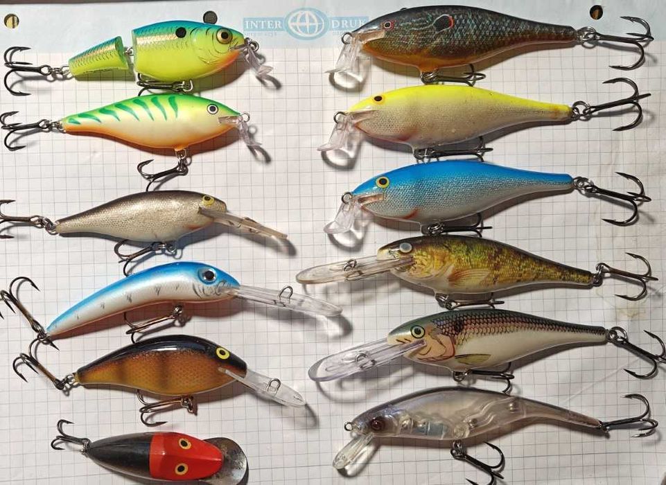 P. Zestaw Westin, Rapala ShadRap, Rapala Deep Runner i inne