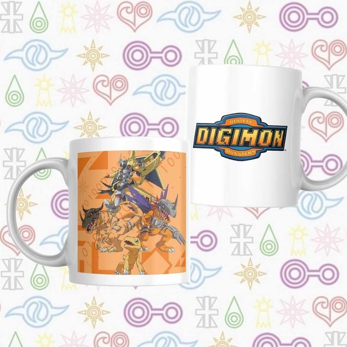 Caneca Digimon - Coleção Digital Monsters