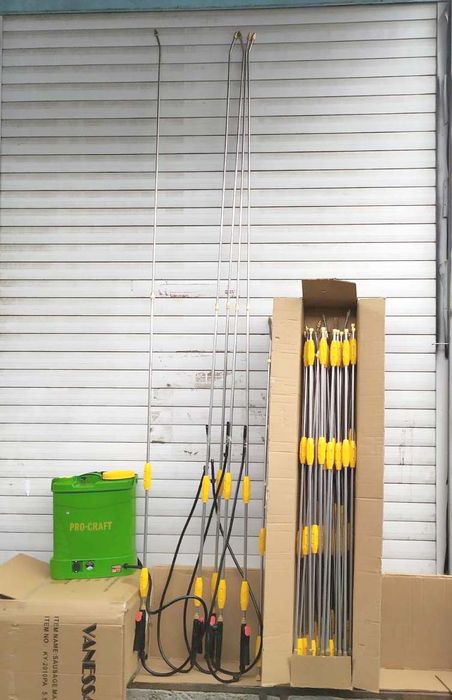 Штанга телескопічна 2,7м для оприскувача для сада, продовжувач садовий