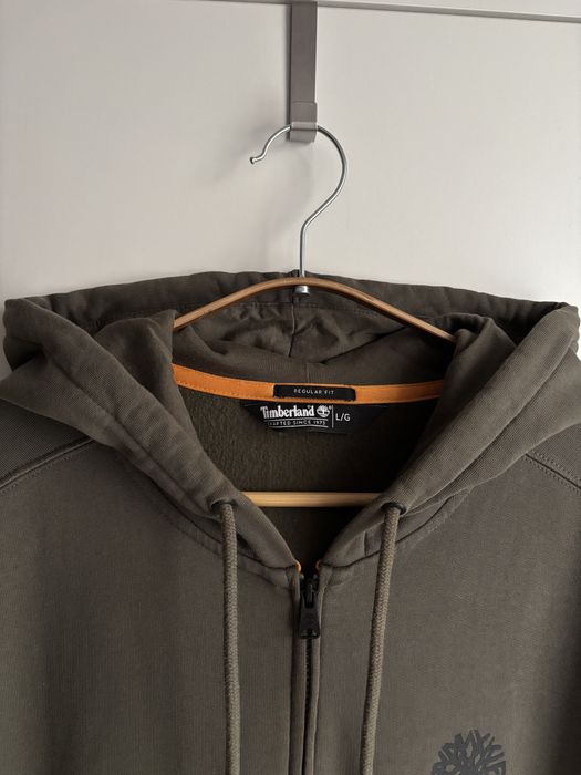 Bluza Timberland rozpinana z kapturem YC Core Tree Logo olive L