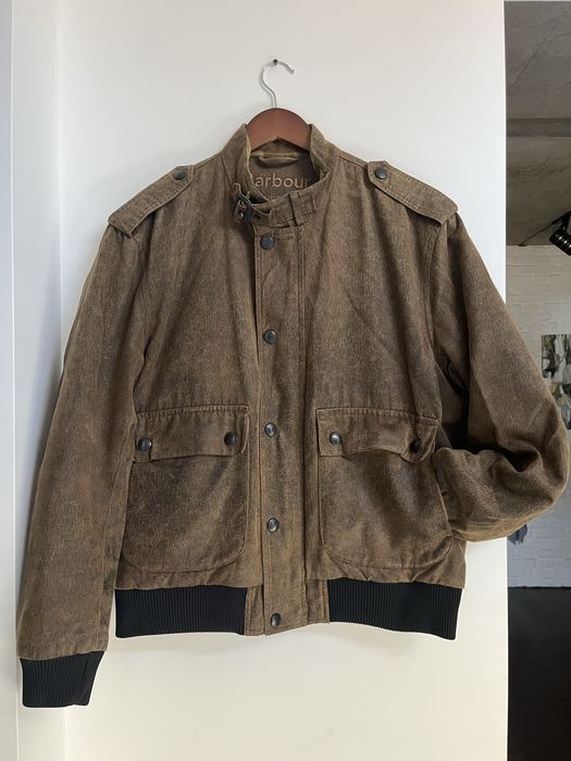 ОРИГІНАЛ Чоловіча куртка Barbour бежевого кольору