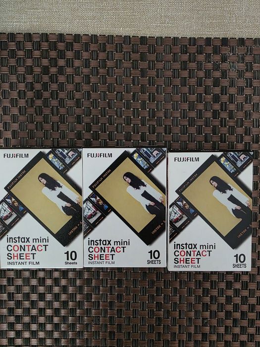Wklady instax mini czarne 3 opakowania